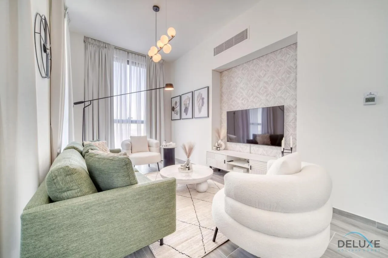Tranquil 2Br With Assistant Room At Mesk 1 Midtown Dubai Production City By Deluxe Holiday Homes 阿拉伯联合酋长国