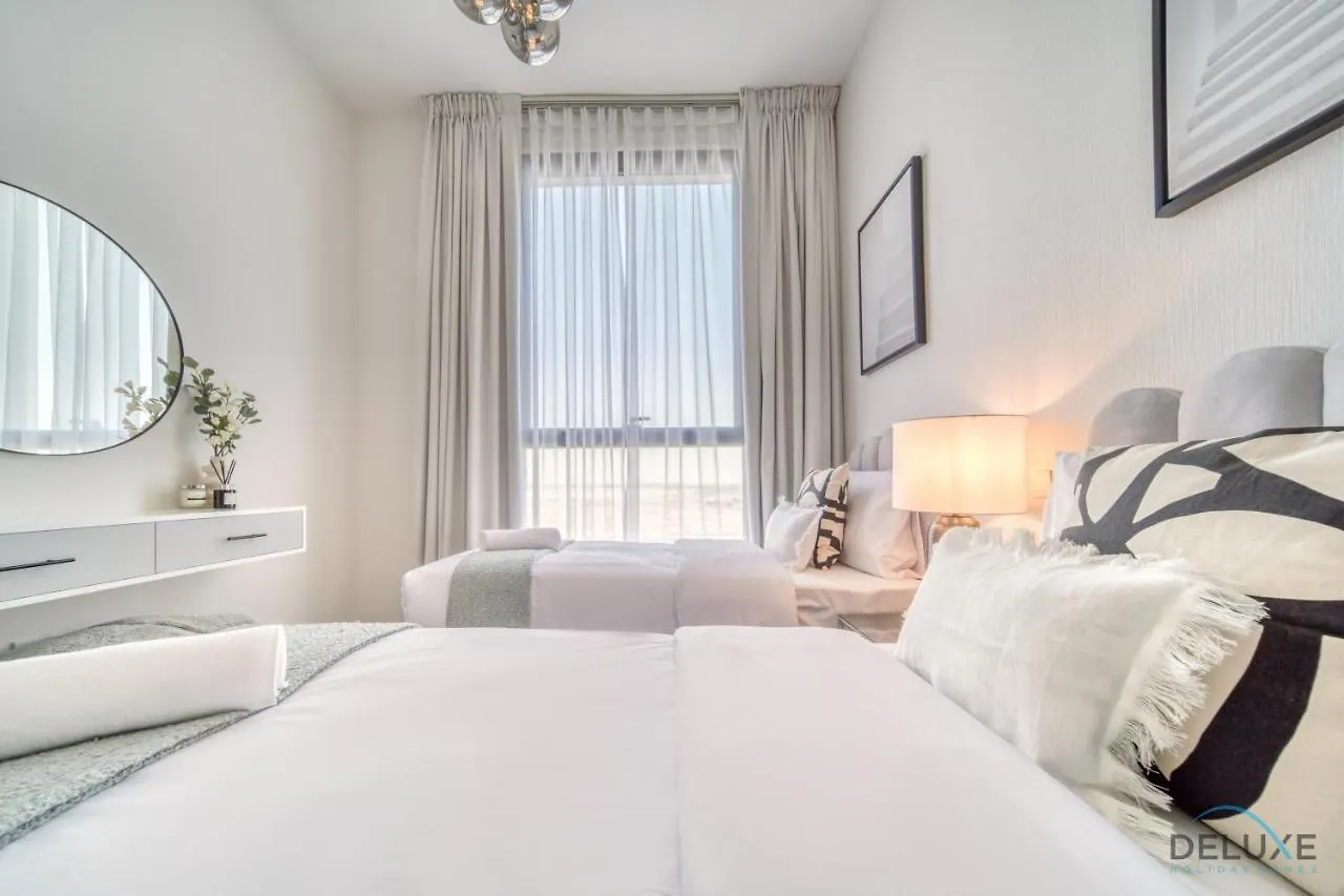 公寓 Tranquil 2Br With Assistant Room At Mesk 1 Midtown Dubai Production City By Deluxe Holiday Homes