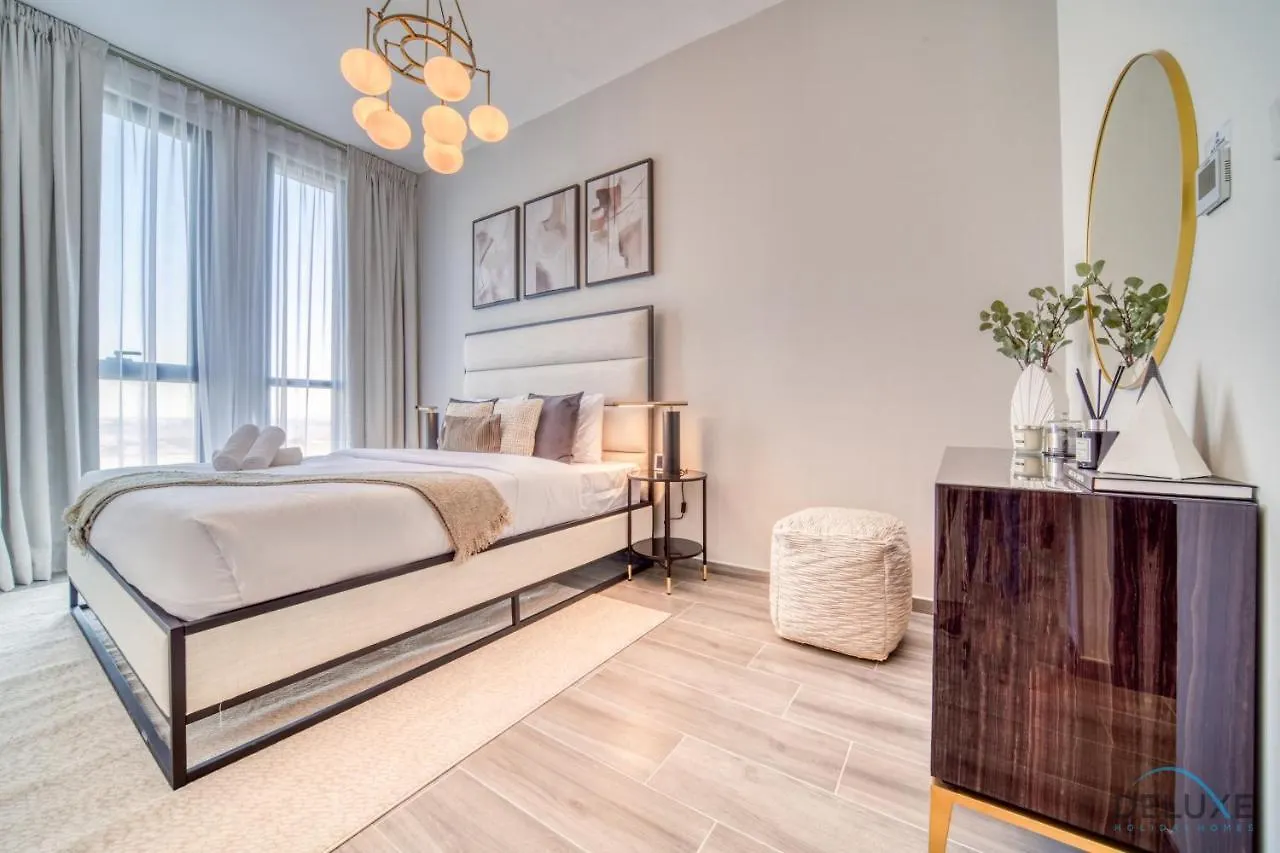 公寓 Tranquil 2Br With Assistant Room At Mesk 1 Midtown Dubai Production City By Deluxe Holiday Homes