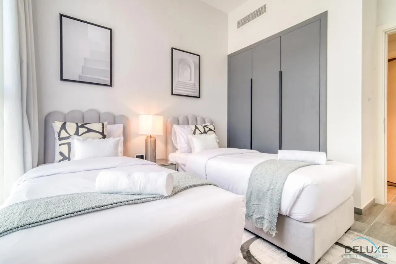 公寓 Tranquil 2Br With Assistant Room At Mesk 1 Midtown Dubai Production City By Deluxe Holiday Homes